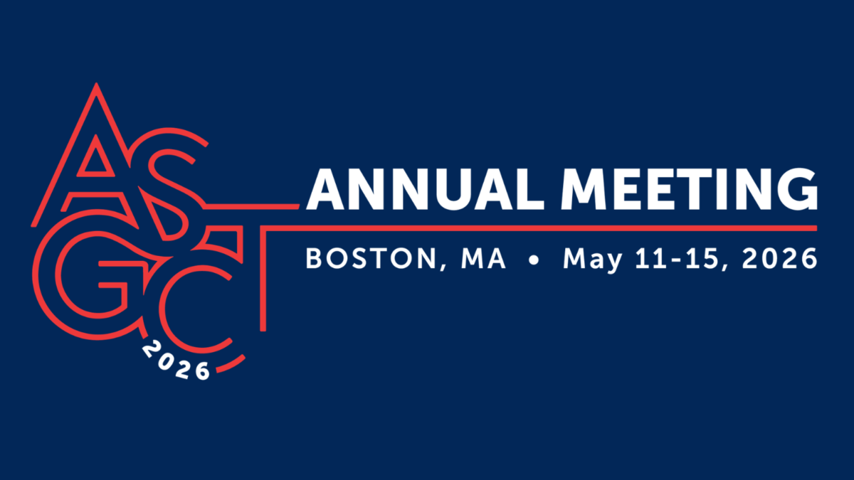 SCGE at ASGCT 2026