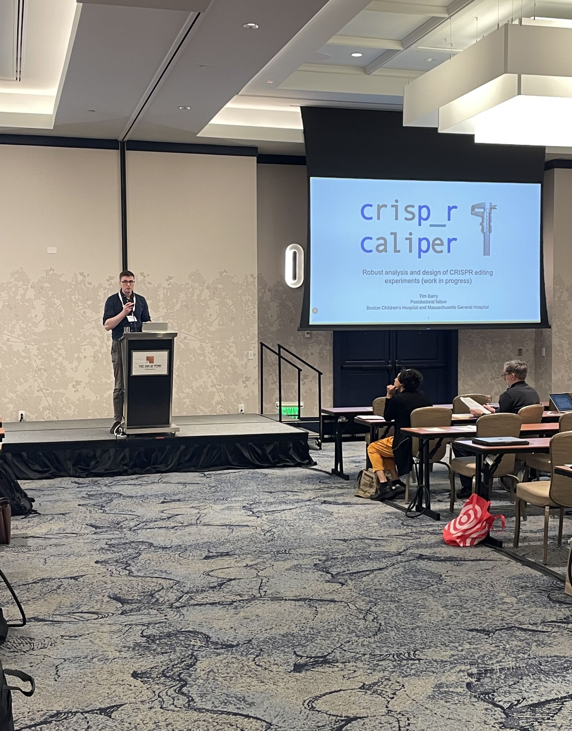 Trainee talk by Dr. Tim Barry